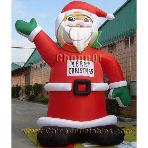 cheap inflatable santa claus christmas decoration